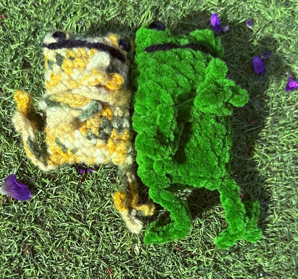 Leggy frog