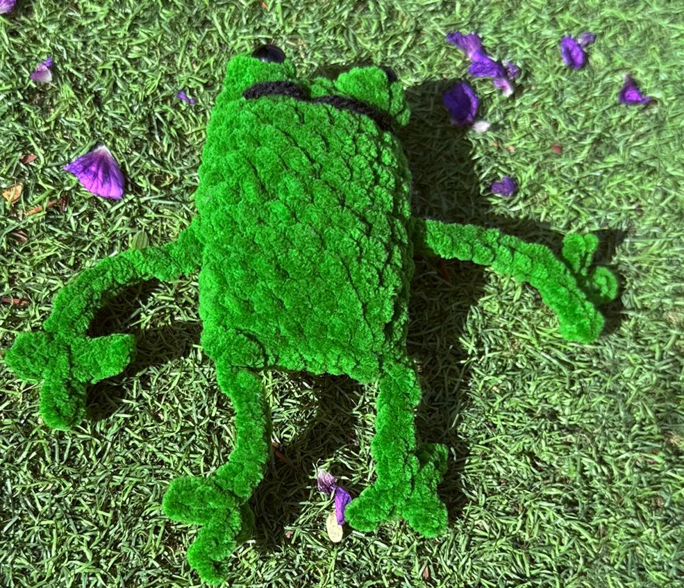 Leggy frog