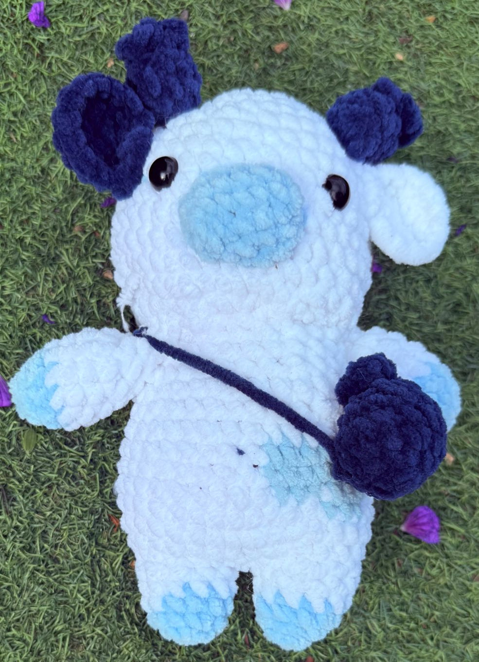 Blueberry cow