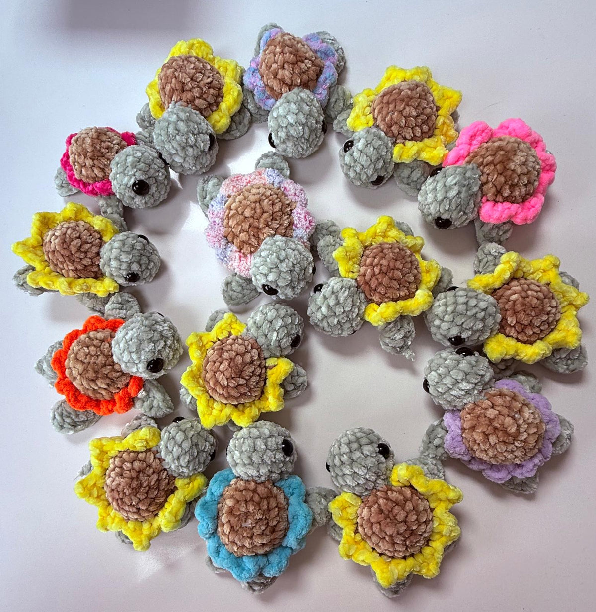 small crochet turtle